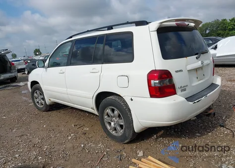 2007 Toyota Highlander V6 from USA, damaged, VIN JTEHP21A170206287